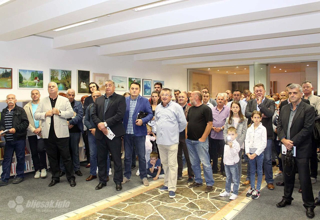 U Širokom Brijegu održana promocija knjige i otvorena izložba slika Joze Kožula