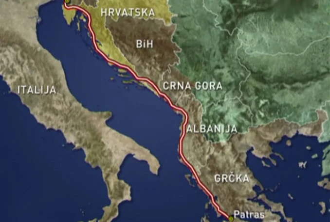 Tender srušio autocestu kod Počitelja