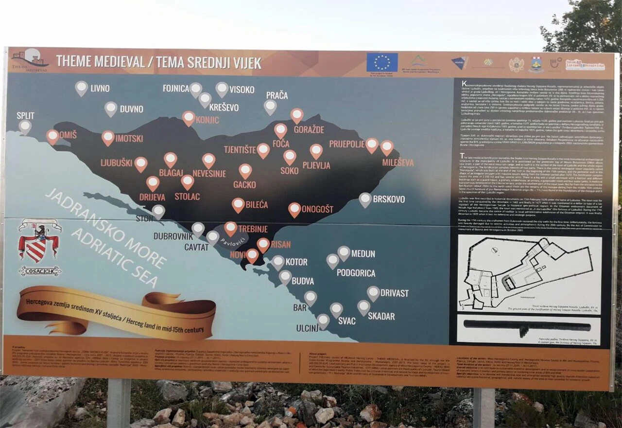 U Hercegovini se postavlja 47 novih turističkih putokaza