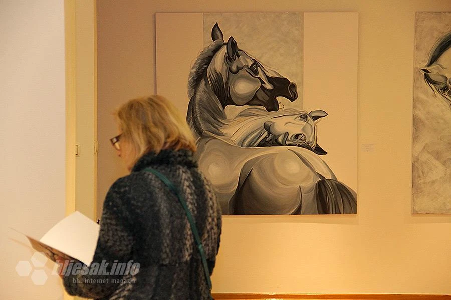 Mostar: Divlji konji stigli u Galeriju Aluminij