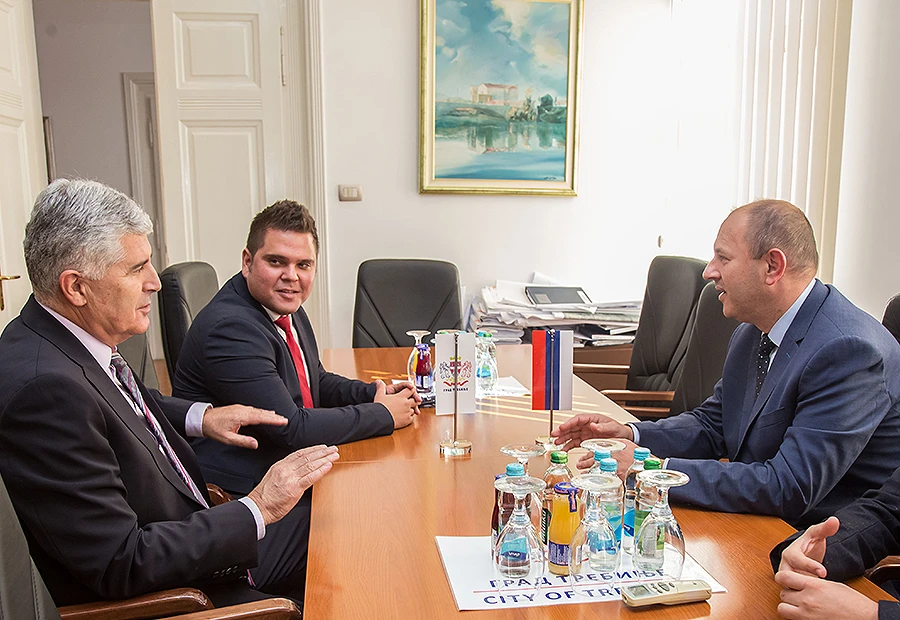 Čović i Petrović: Uspostaviti bolju suradnju Trebinja i susjednih gradova