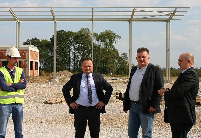Džakula na gradilištu najvećeg carinskog terminala i graničnog prijelaza u BiH
