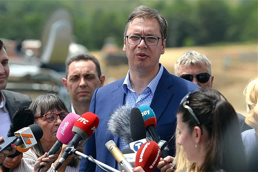 Srbija za teritorijalnu cjelovitost Španjolske, Uniji zamjera dvostruka mjerila