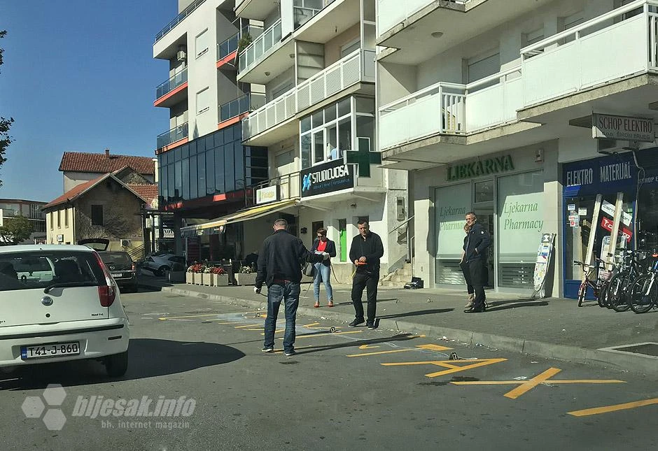 Vandali uništili bojom taksi stajališta u Širokom Brijegu