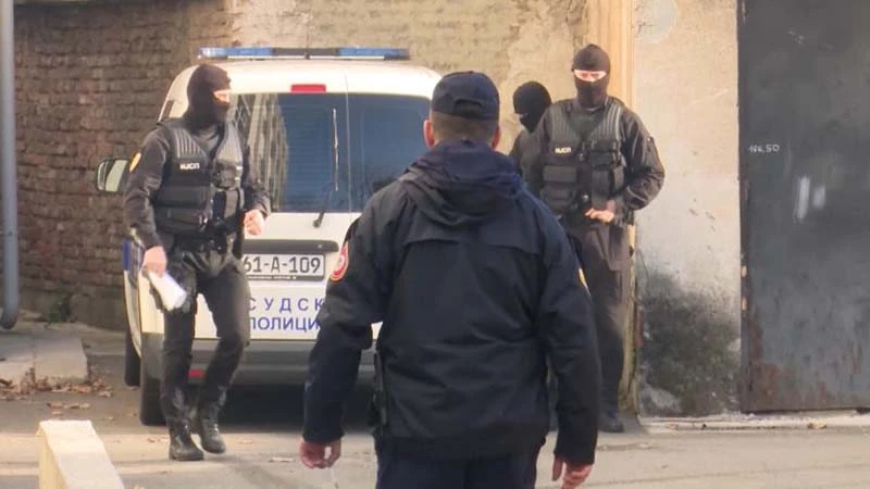 Akcija ''Vertigo'' - Pretresi zbog organiziranog kriminala