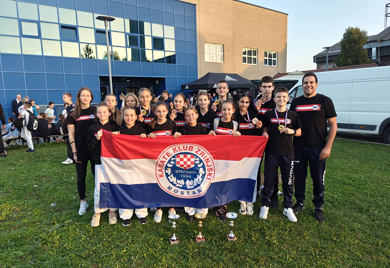 Tri naslova prvaka Hrvatske za Karate klub Zrinjski