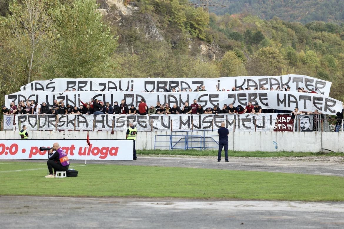 Navijači Sarajeva pružili podršku Husrefu Musemiću
