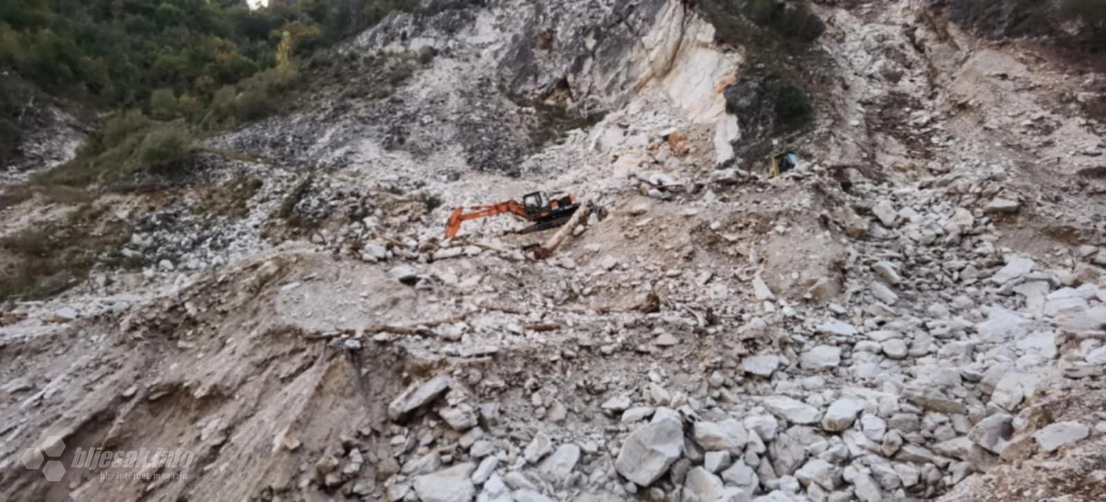 Kamenolom u Donjoj Jablanici i dalje prijeti, mještani u strahu od novih klizišta