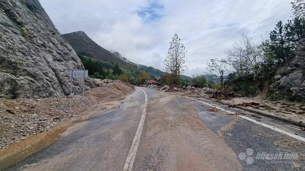Intenzivni radovi na osposobljavanju za promet magistralne ceste M-17-5 Jablanica-Blidinje