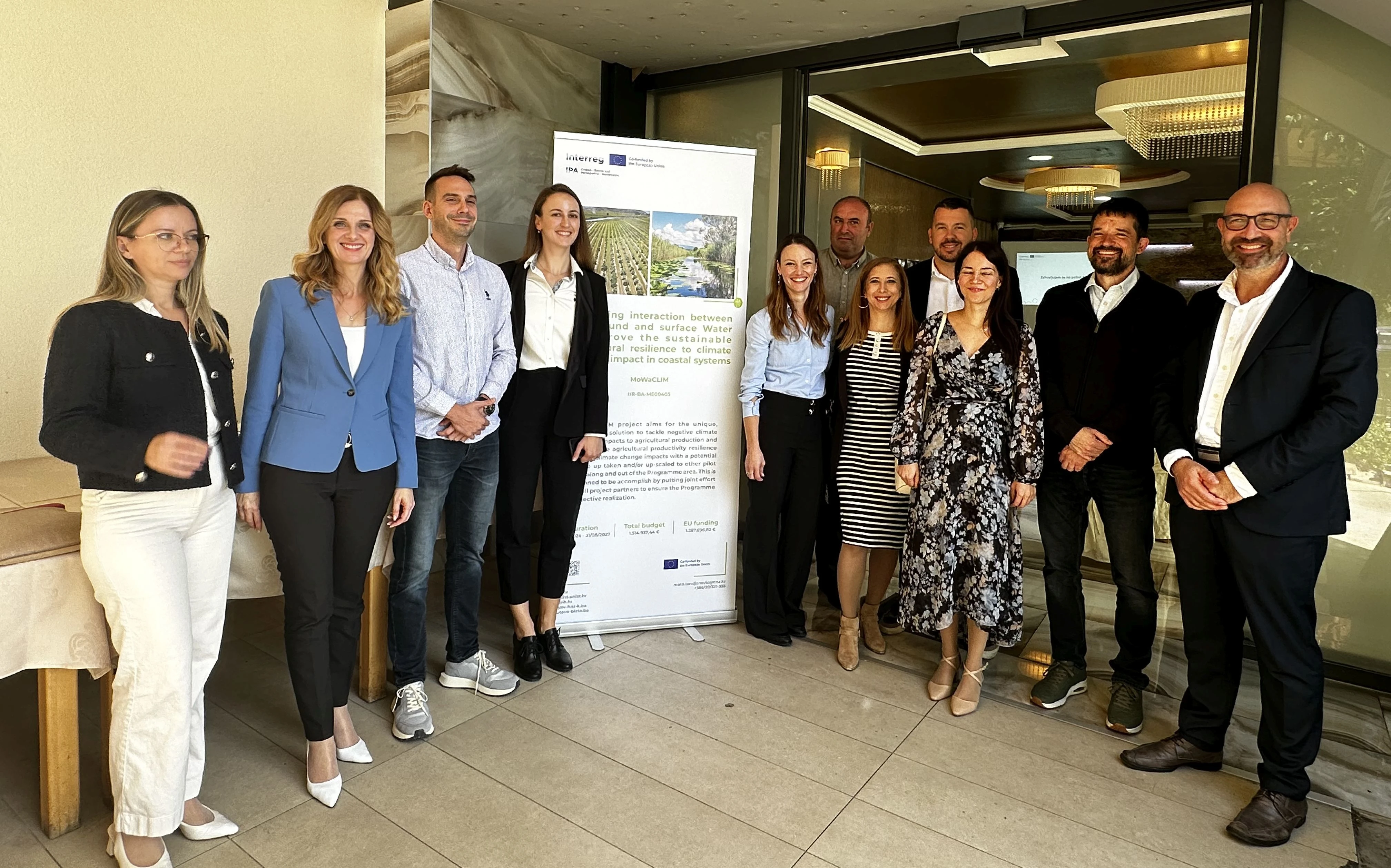 Održan službeni kick-off sastanak projekta MoWaCLIM