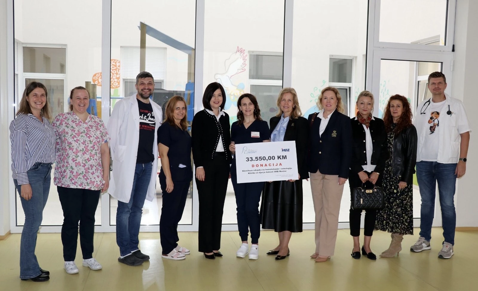Uručene donacije za odsjek hematologije i onkologije Klinike za dječje bolesti