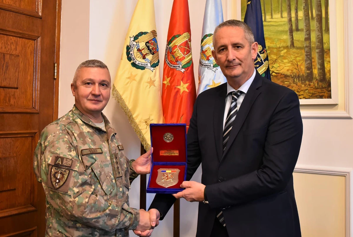 Slaven Galić u Rumunjskoj - Razgovarano o vojnoj suradnji