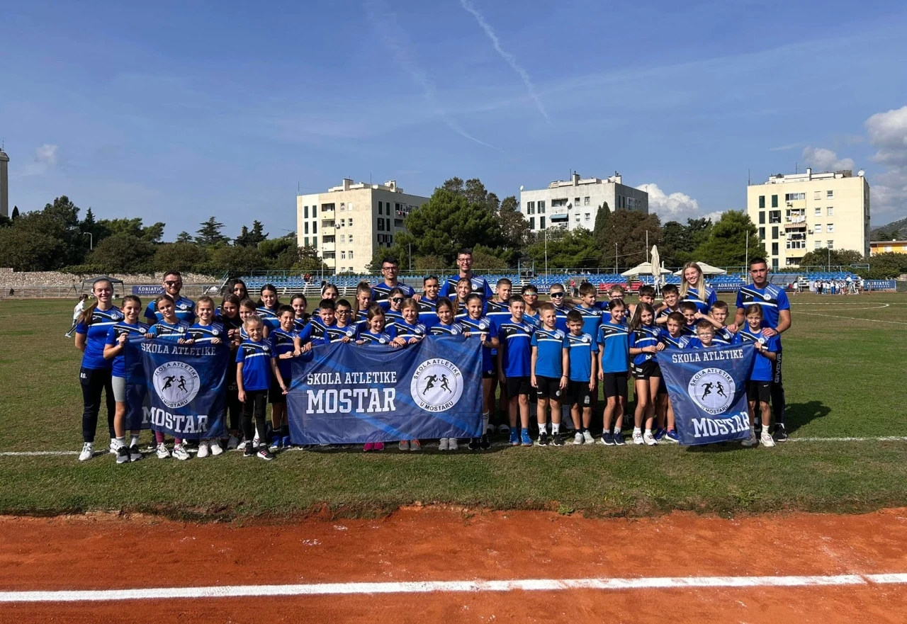 Škola atletike Mostar osvojila 21 medalju