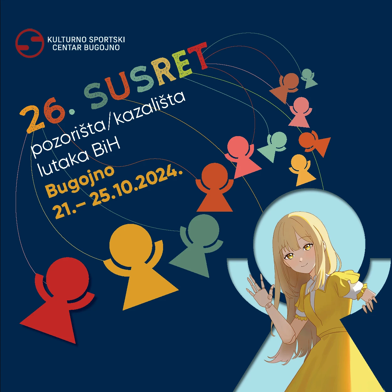 Najava za 26. susret kazališta BiH