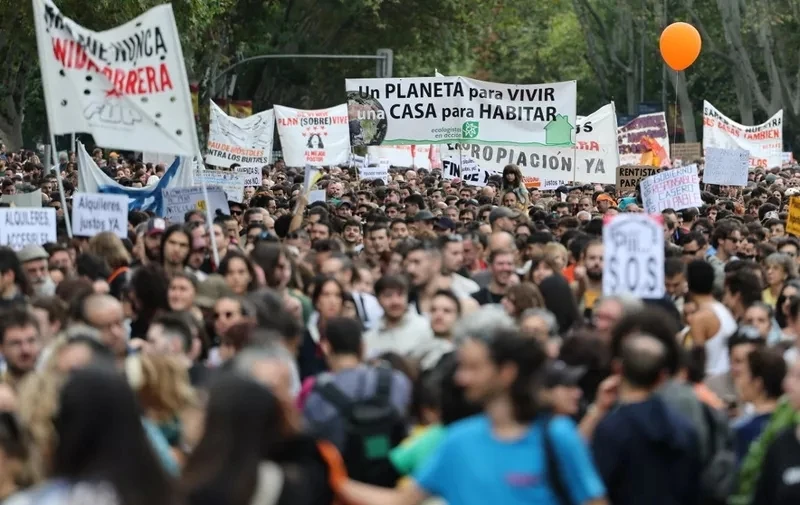 Tisuće Španjolaca prosvjeduju za priuštivo stanovanje
