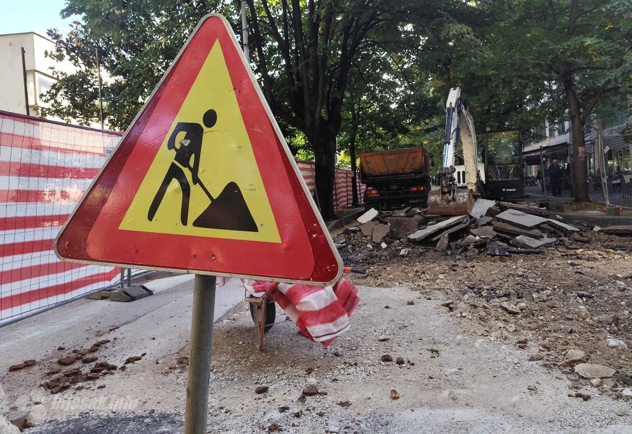 Nastavak radova: Zatvorena dionica od Rondoa do Zagrebačke ulice