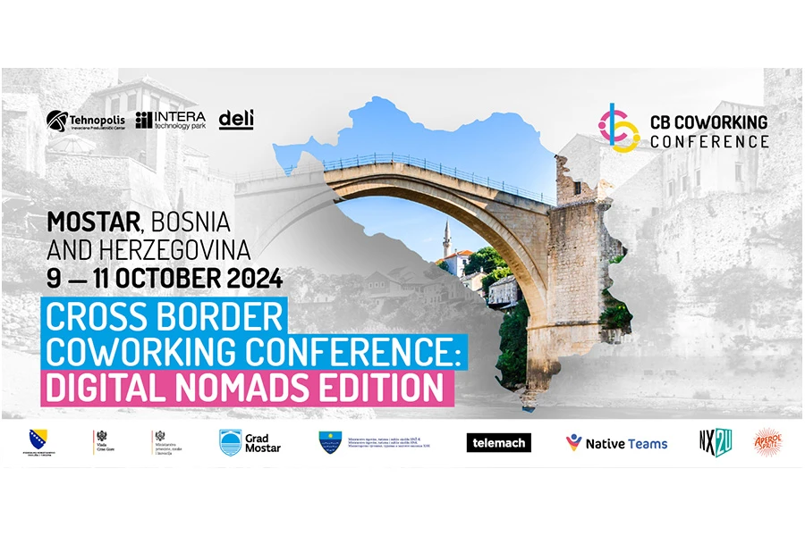 S nestrpljenjem očekujemo početak: Cross Border Coworking Conference 2024: Digital Nomads Edition