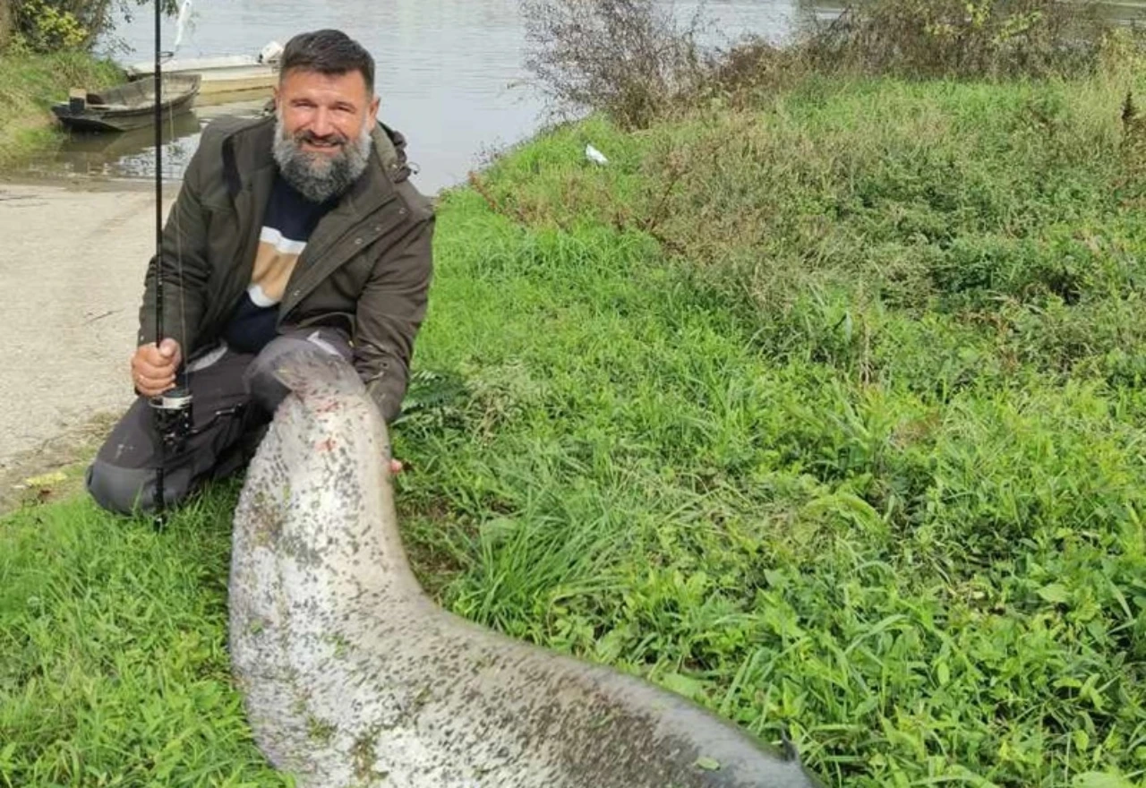 Nebojša ulovio soma teškog 67 kilograma