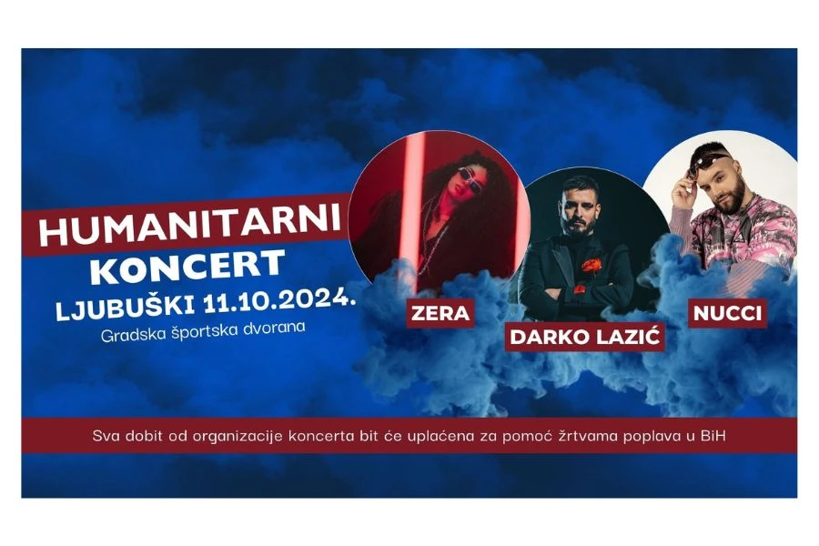 Koncert u Ljubuškom imat će humanitarni karakter