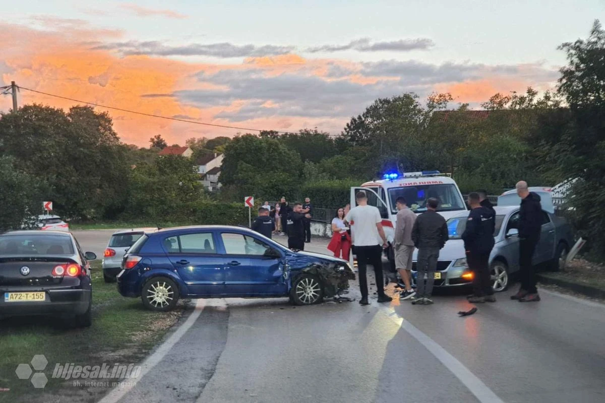 Prometna kod Mostara - Ima ozlijeđenih