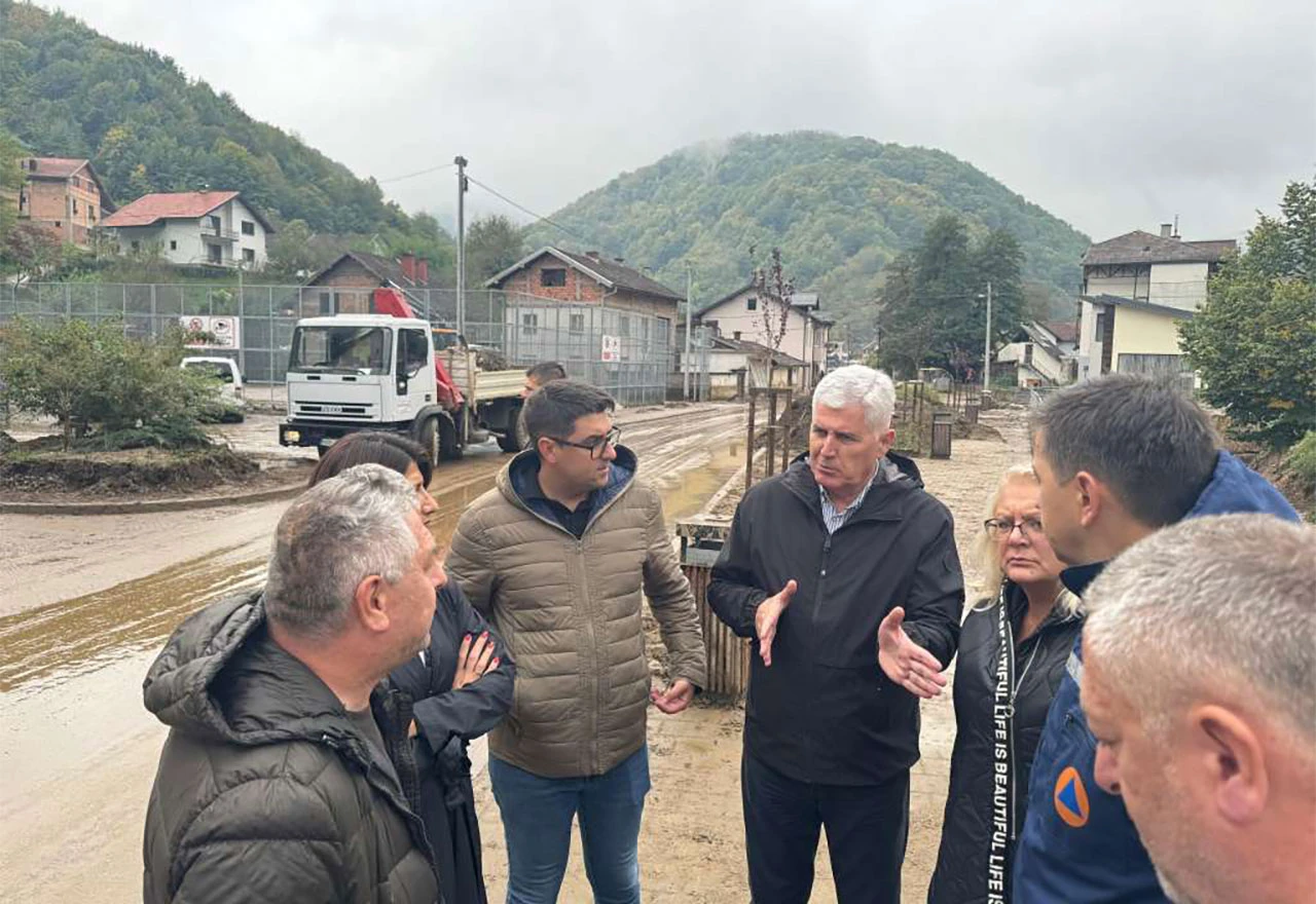Čović i Bradara obišli Kiseljak i Kreševo