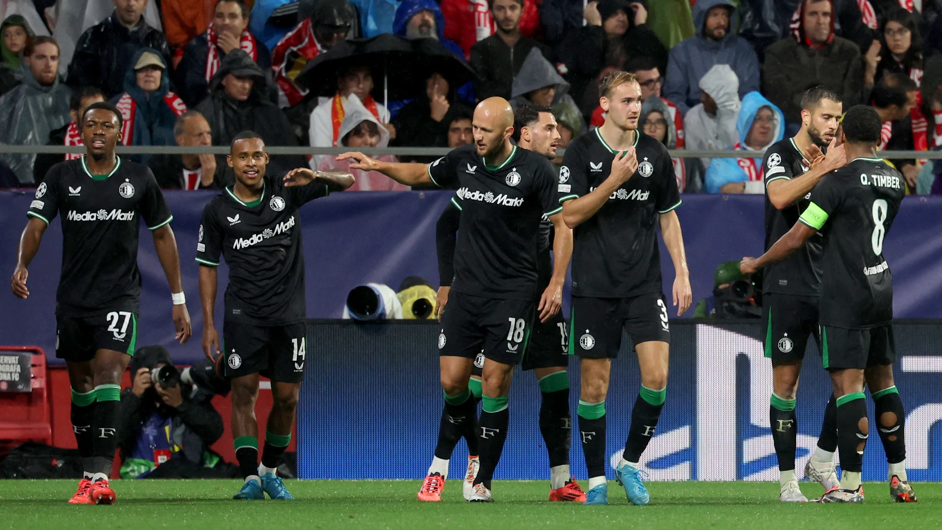 Girona dočekala Feyenoord pred manje od 9000 gledatelja 