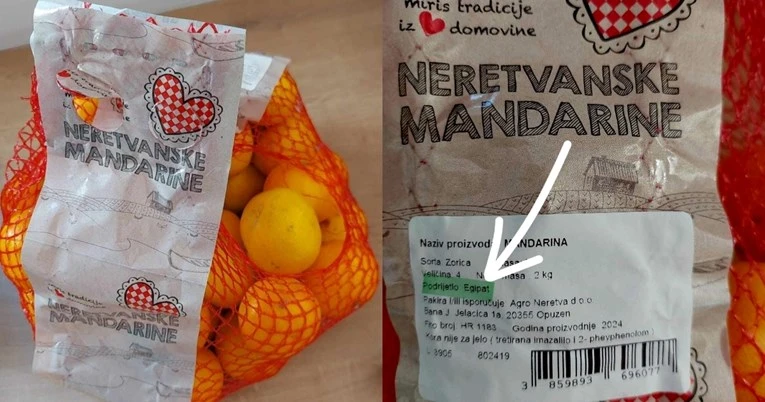 Prodaju se neretvanske mandarine iz Egipta