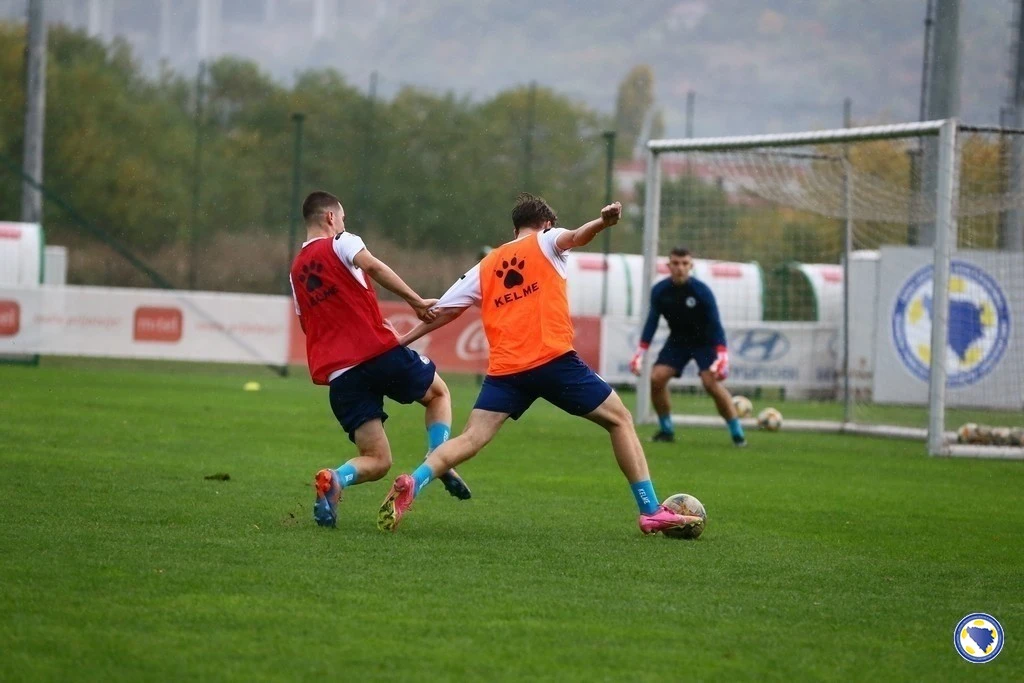 Juniorska reprezentacija BiH na pripremama u Međugorju 