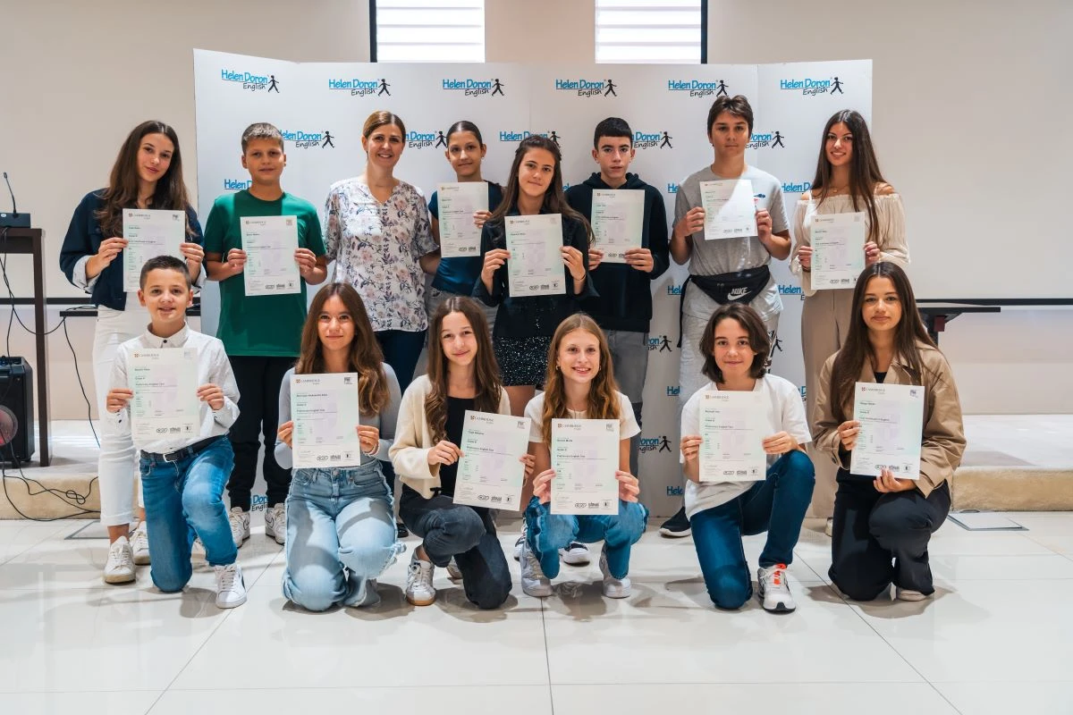 16 učenika Helen Doron škole primilo Cambridge certifikate u Mostaru