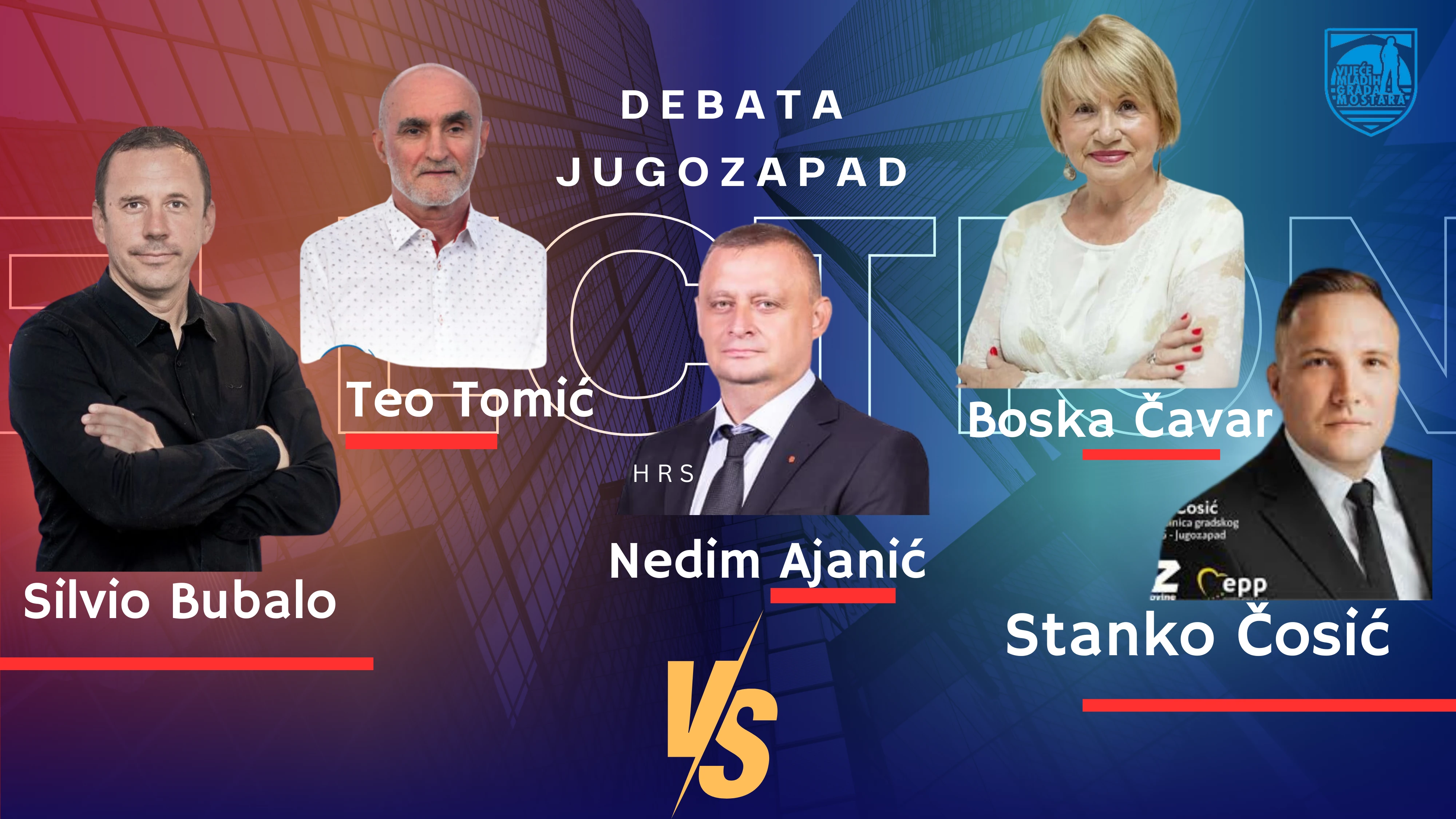 VIDEO | Pratite na Bljesku: Političko sučeljavanje za Izborno područje Jugozapad