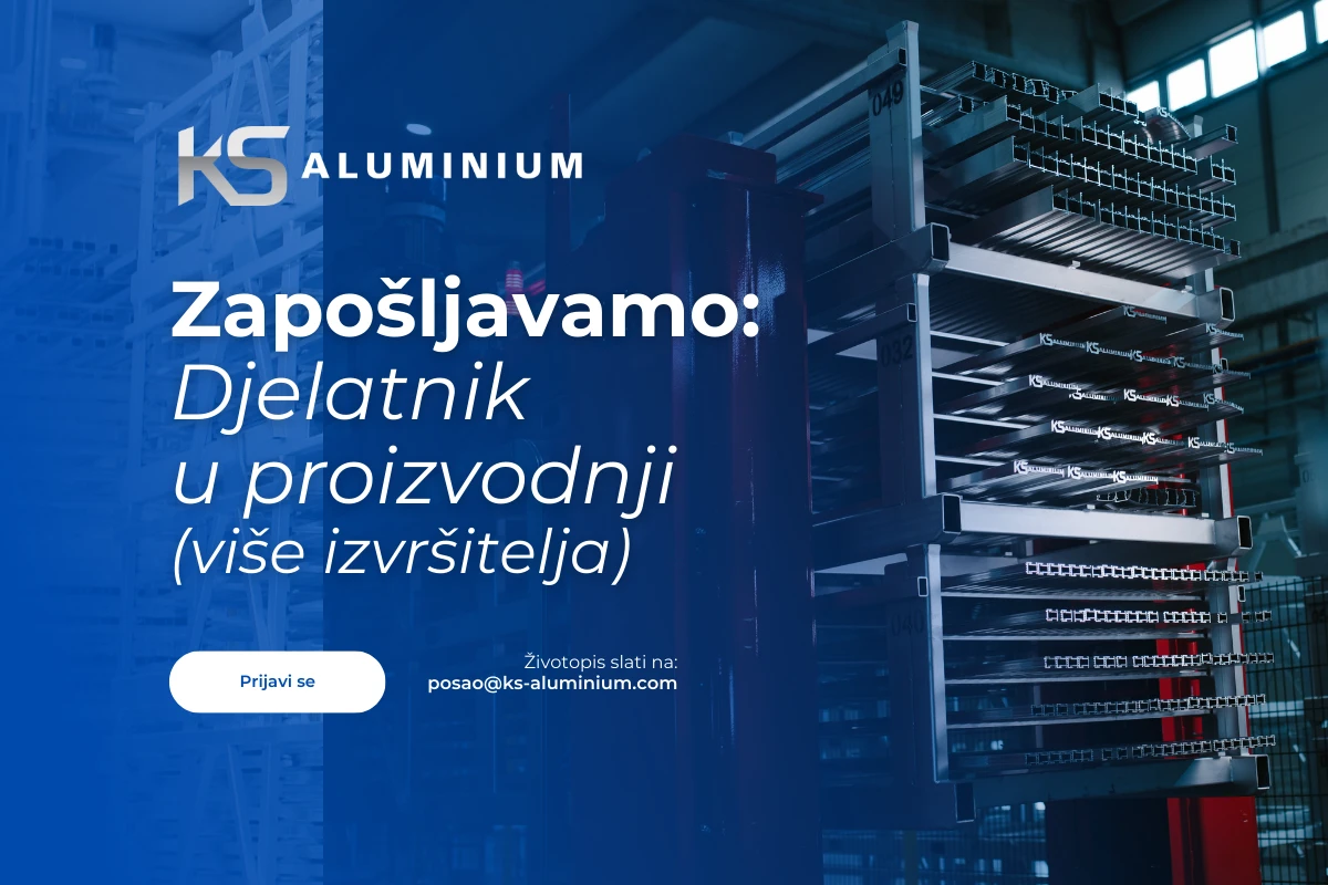 Natječaj za posao – KS ALUMINIUM d.o.o. (Soldo Metali d.o.o.)