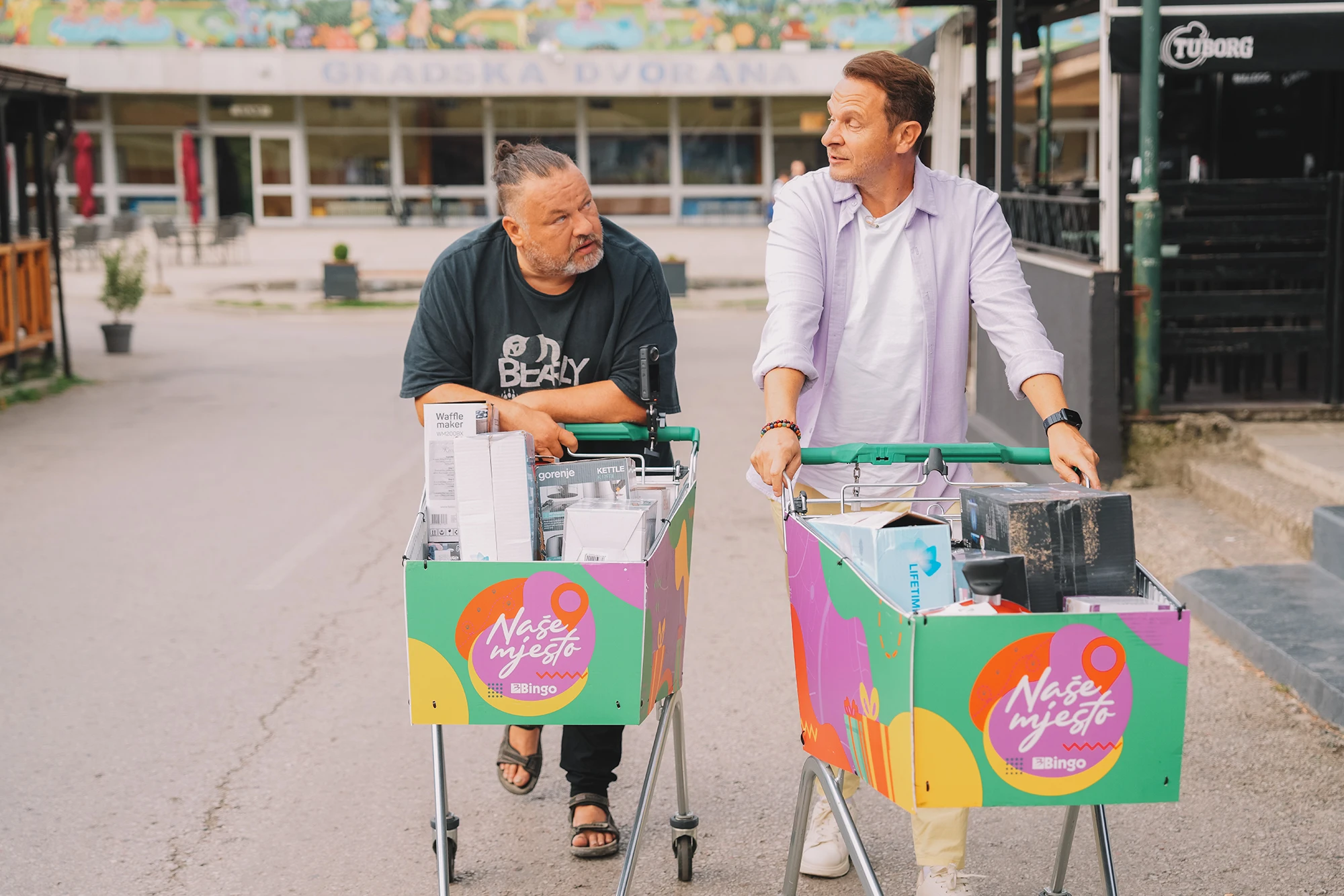 Bingomobil viđen u glavnom gradu: Enis i Helem Nejsovci obilazili naša mjesta u Sarajevu