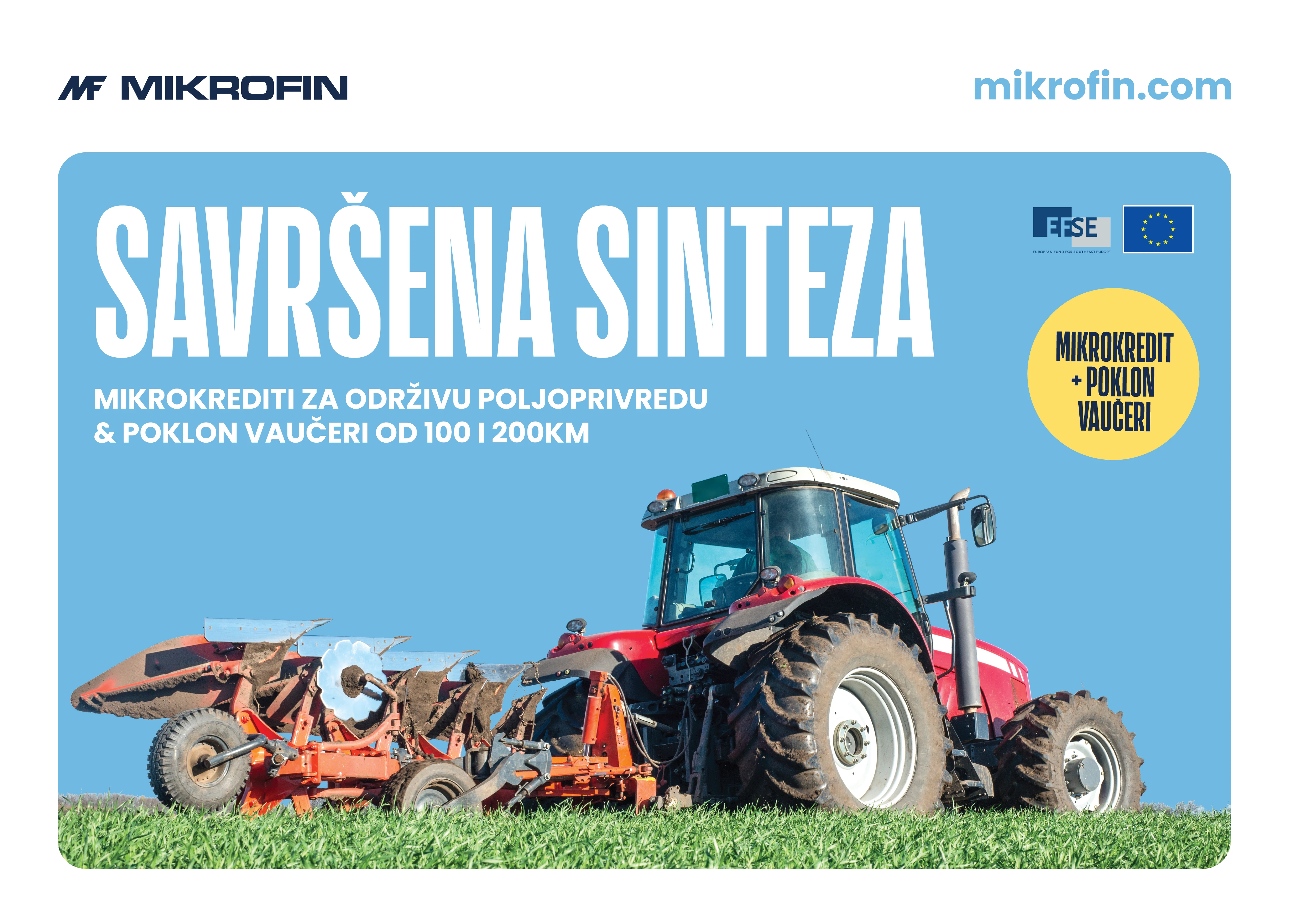 Mikrofin, prvi i jedini u ovakvoj vrsti podrške