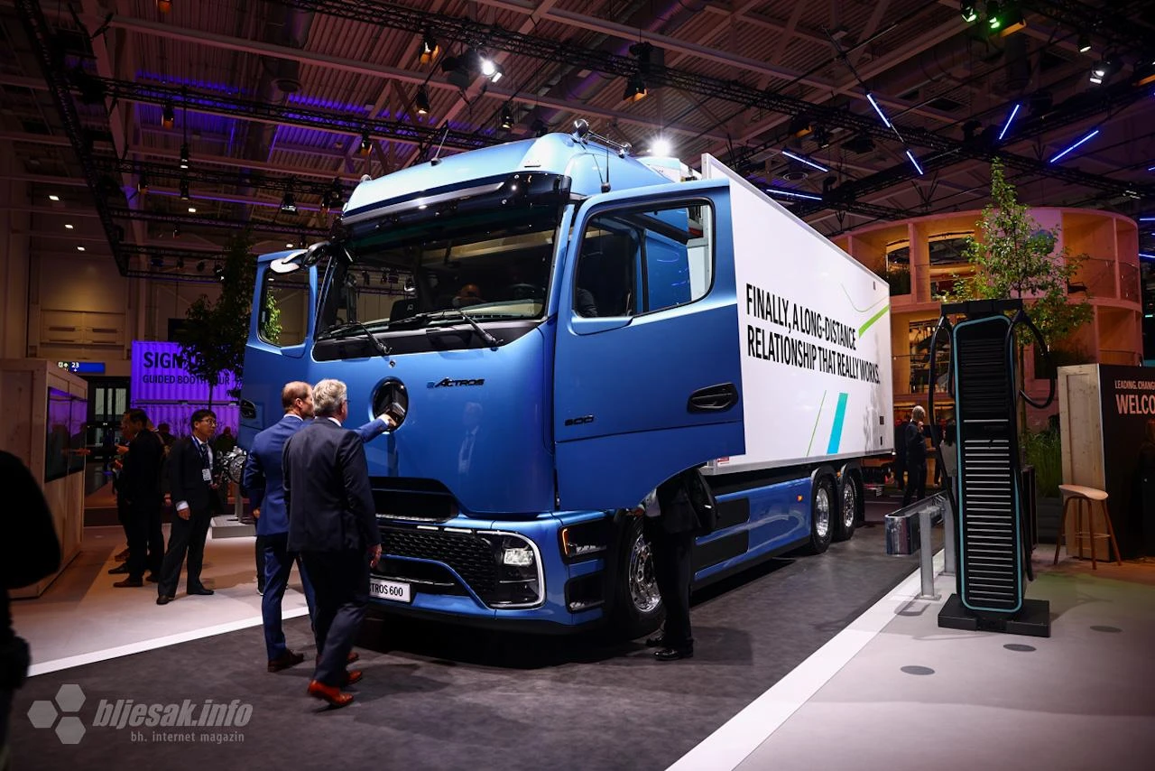 Struja na duge staze: Mercedesov eActros i GenH2 dominiraju na sajmu komercijalnih vozila u Hannoveru