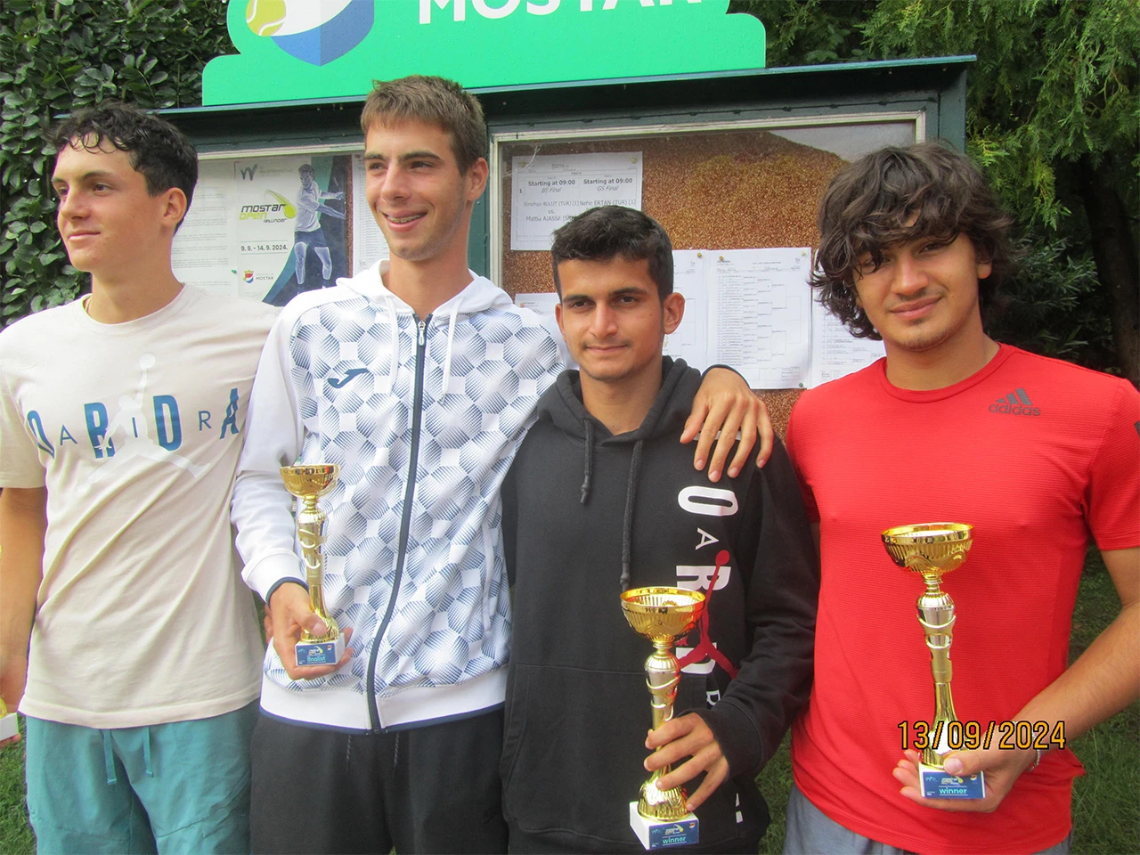Mostar: Završen je Međunarodni juniorski turnir u tenisu