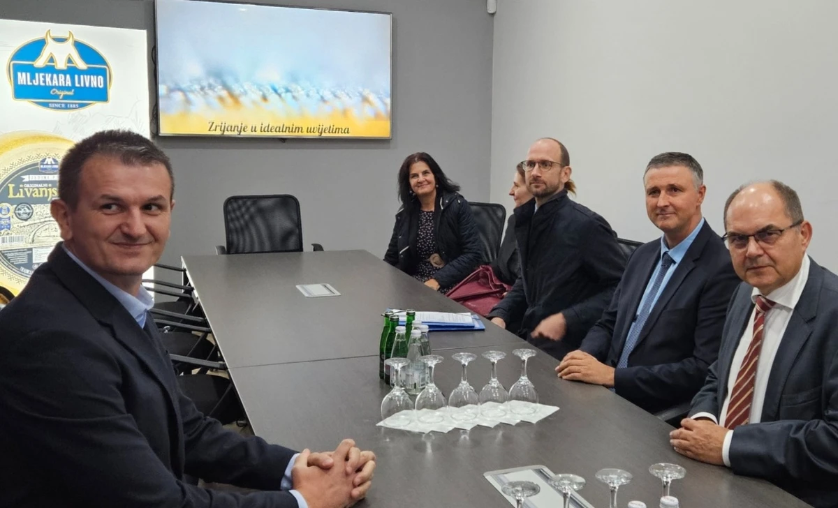 Schmidt posjetio Mljekaru Livno