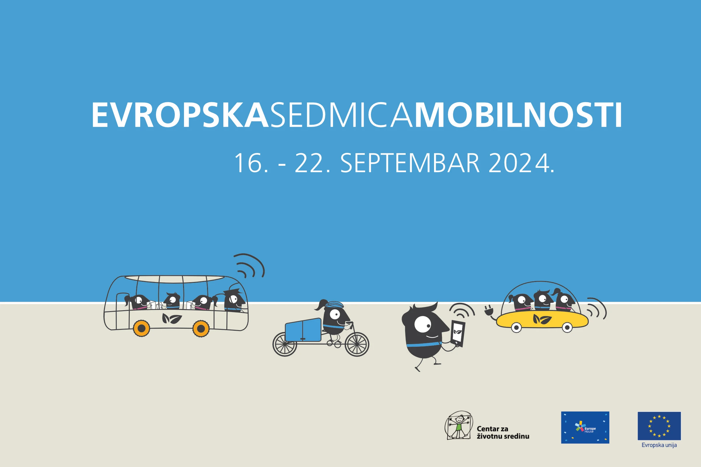 Europski tjedan mobilnosti 2024. – "ZAJEDNIČKI JAVNI PROSTORI"