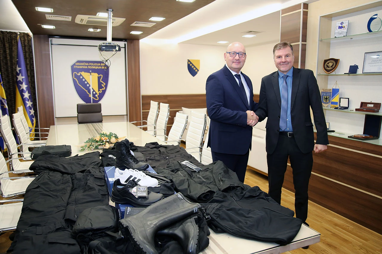 Savezna policija Njemačke donirala Graničnoj policiji BiH