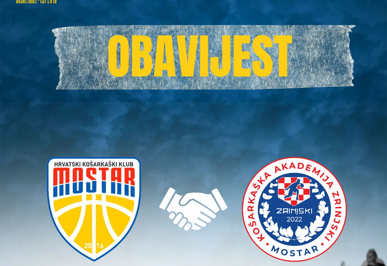 Dogovorena suradnja kroz Košarkašku akademiju Zrinjski - HKK Mostar