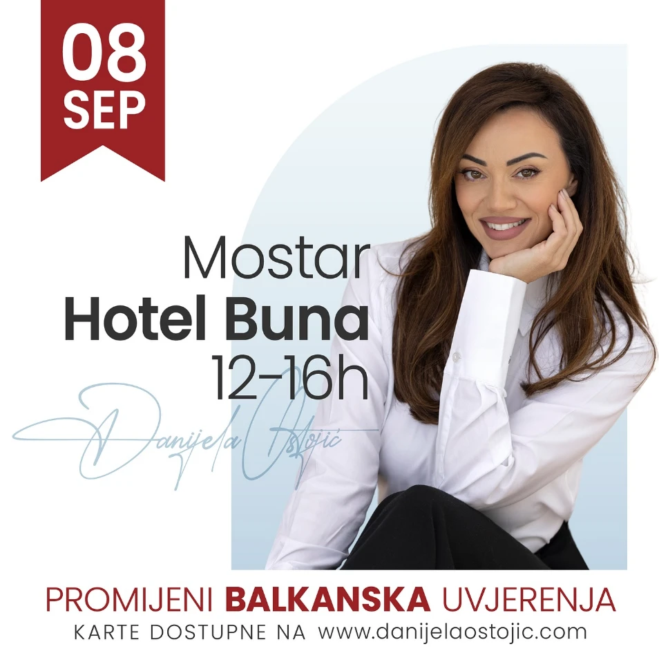 Promijeni balkanska uvjerenja s psihologinjom Danijelom Ostojić u Mostaru