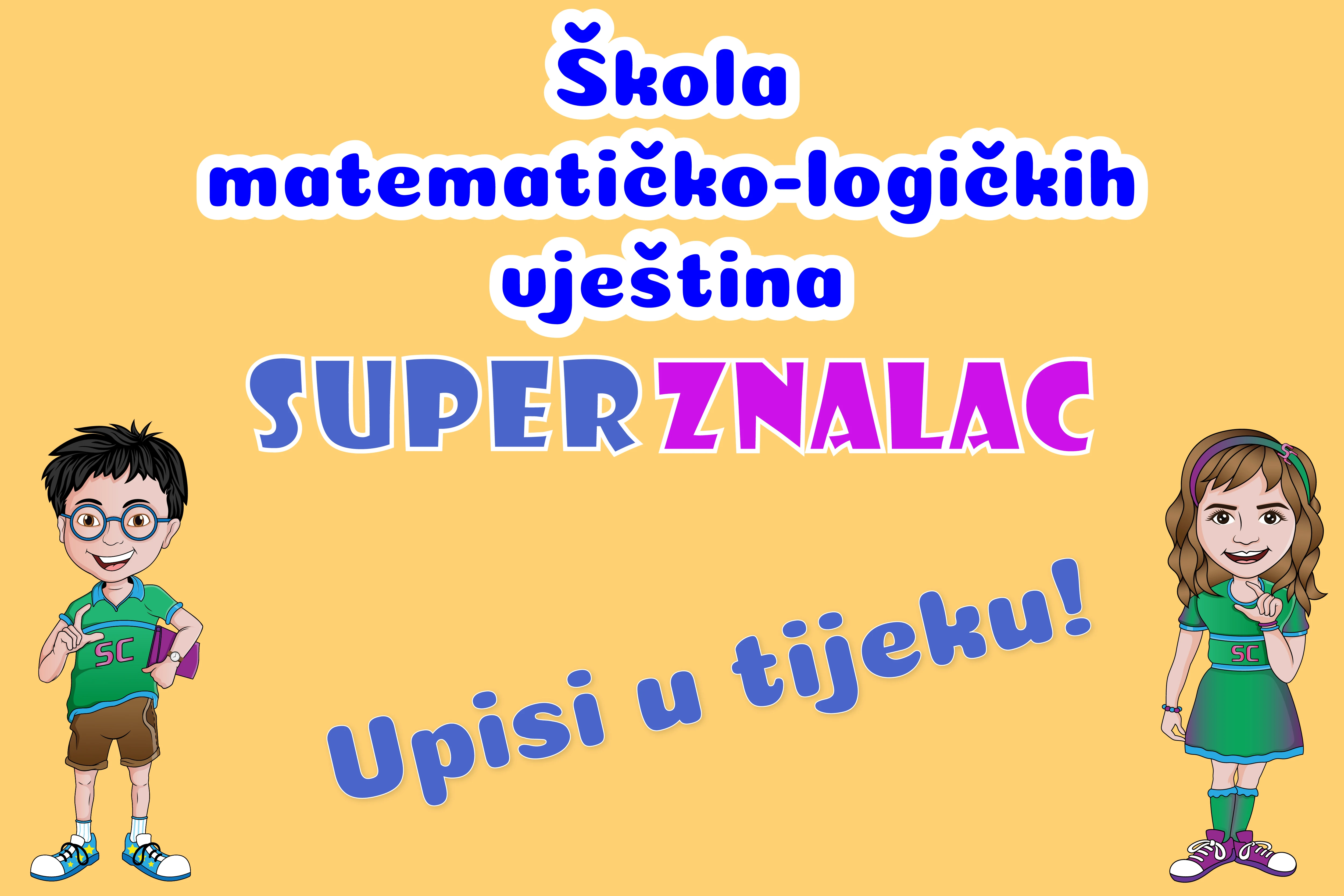 Međunarodna škola matematičko – logičkih vještina Superznalac upisuje novu generaciju polaznika