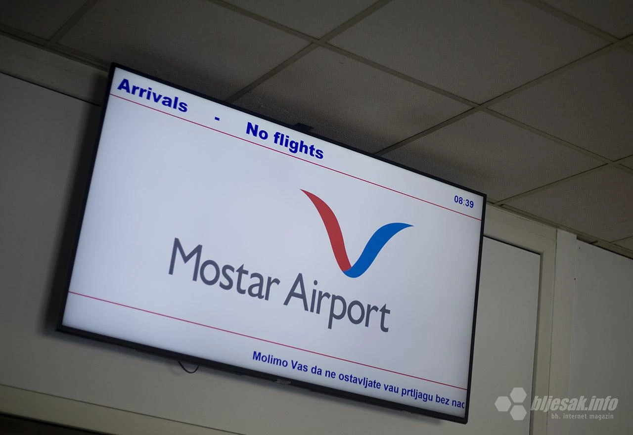 Mostarski aerodrom traži aviokompanije za uspostavu baze