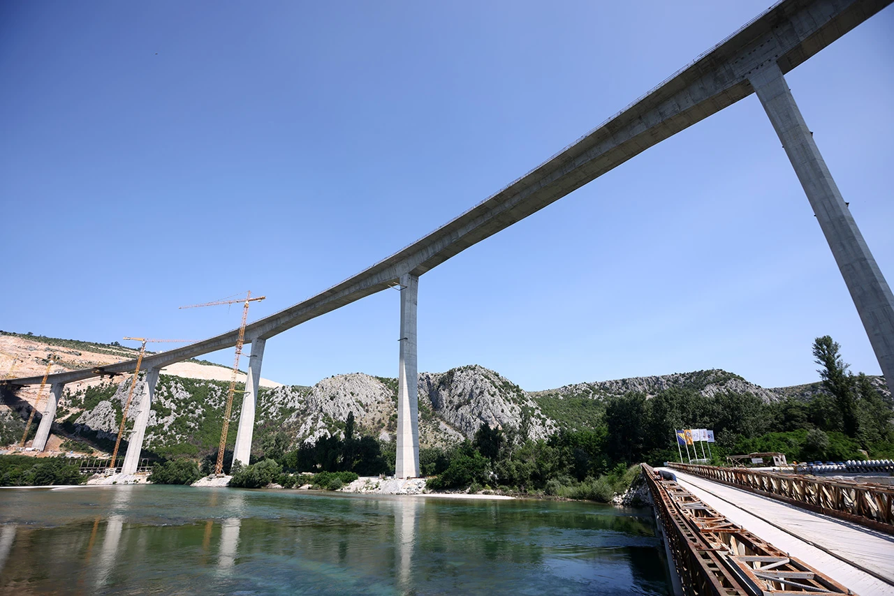 Svečano otvaranje poddionice Počitelj - Zvirovići i mosta Hercegovina