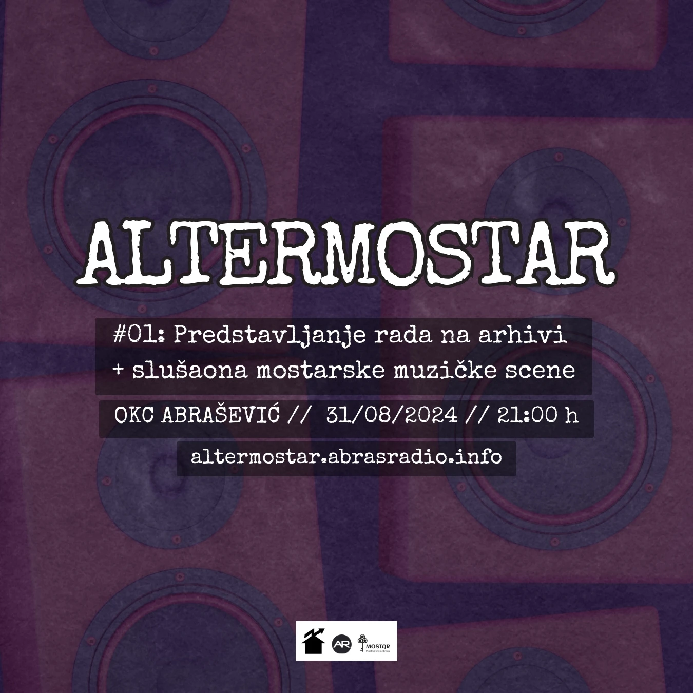 ALTERMOSTAR: Predstavljanje rada na arhivi i slušaona mostarske glazbene scene