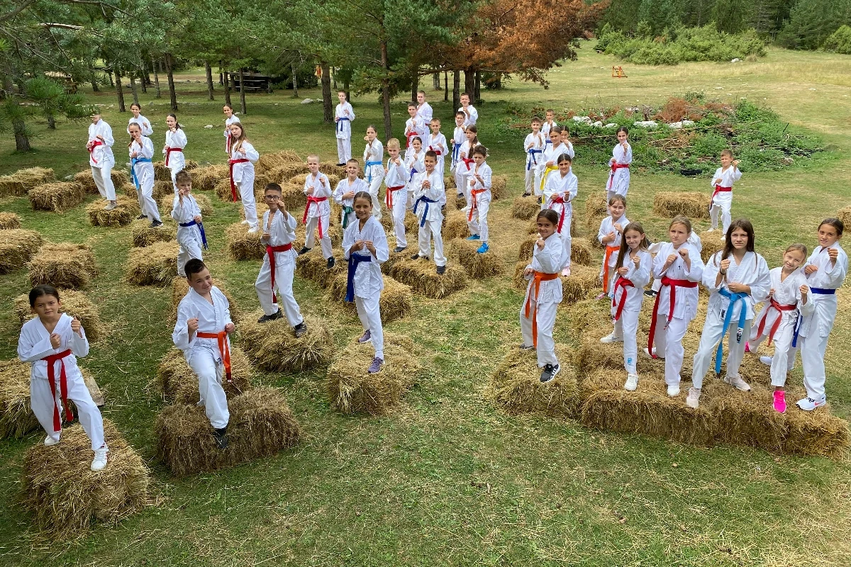Karate klub ''Široki'' na pripremama na Blidinju