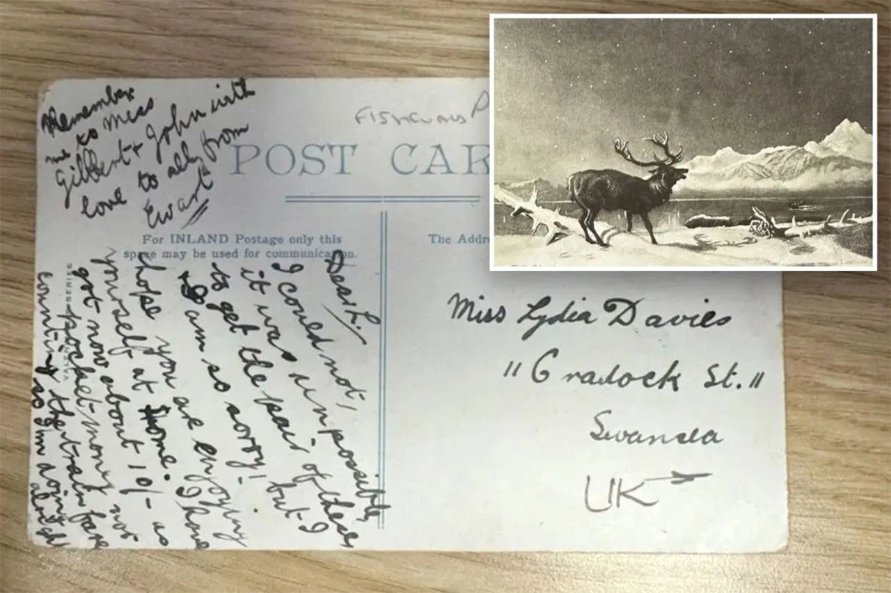 Razglednica poslana 1903. godine stigla na adresu 121 godinu kasnije