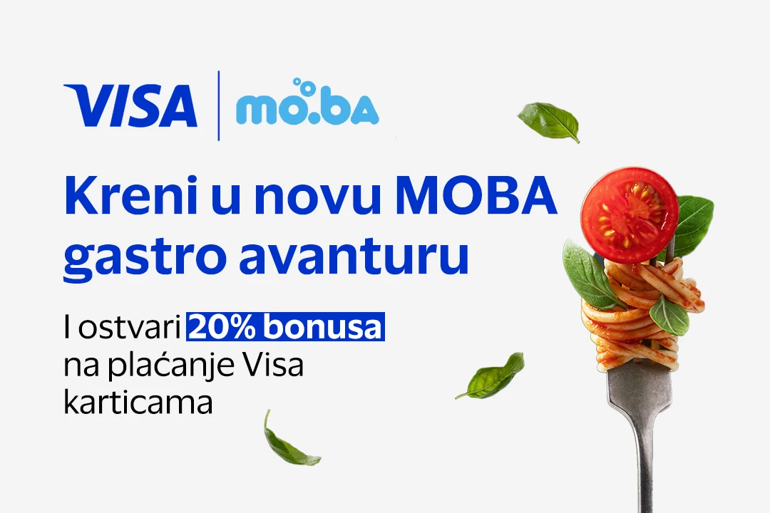 Zgrabi bonus na Moba Street Food Festivalu uz brze i sigurne transakcije Visa karticom