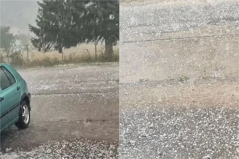U dijelovima Crne Gore i Hrvatske zabilježeno nevrijeme, temperatura padala za 18°C