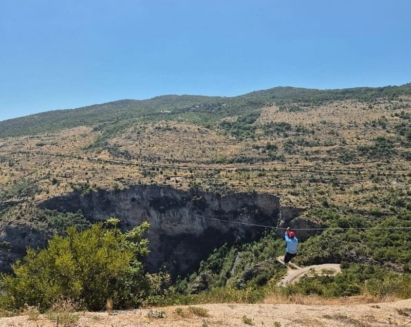Čović se provozao zip-lineom u Grudama
