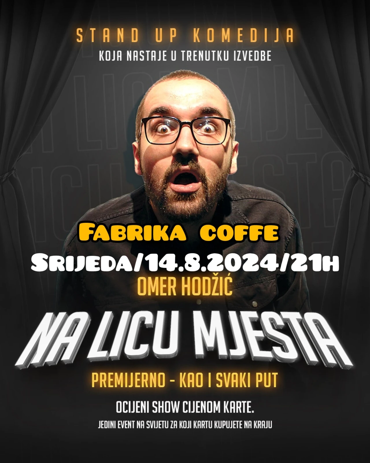 Omer Hodžić stvara komediju "Na Licu Mjesta" i svi ste pozvani